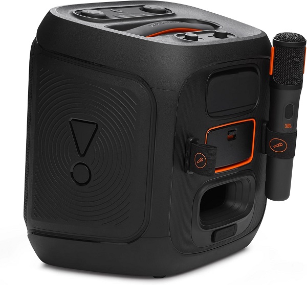JBL Partybox Encore 2 speaker with microphone